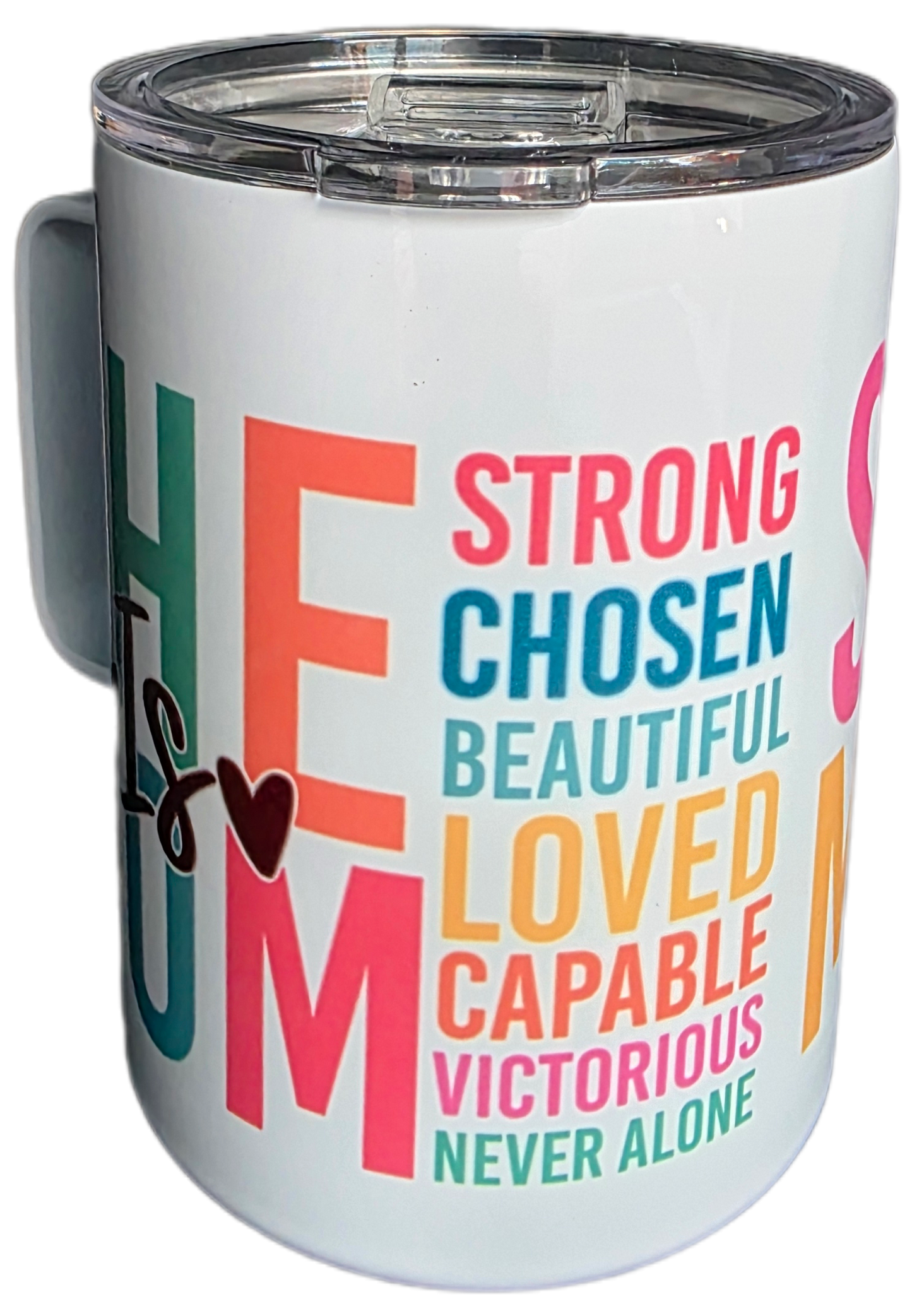 π She Is Mum Travel Mug