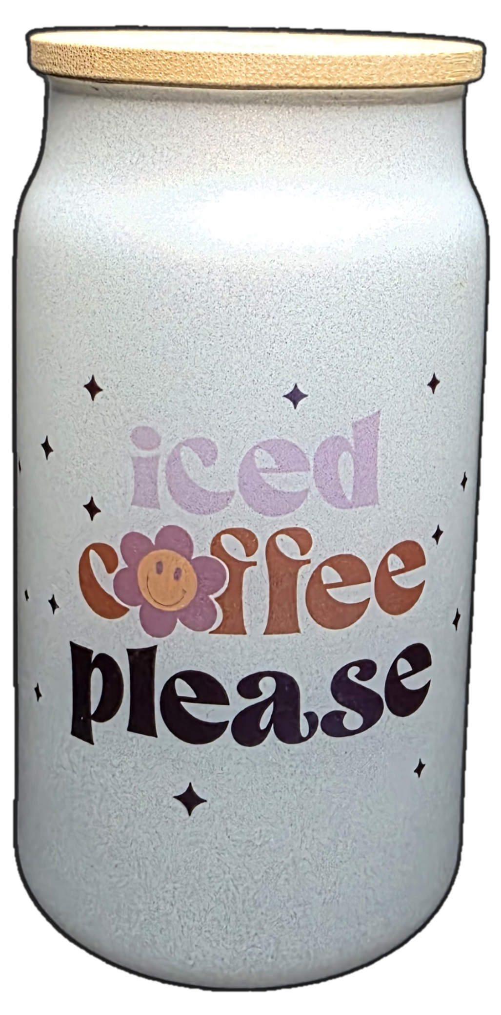 β Iced Coffee Please Libby Glass