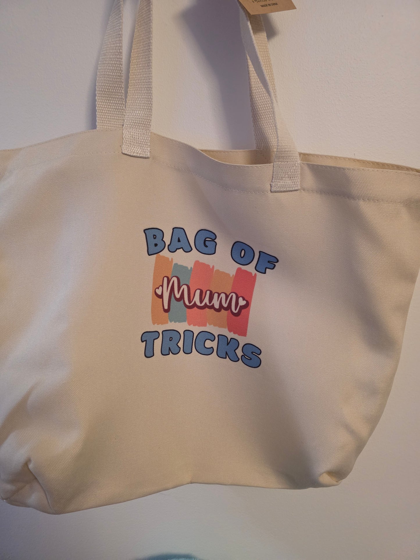 "Bag of Mum Tricks" Tote Bag