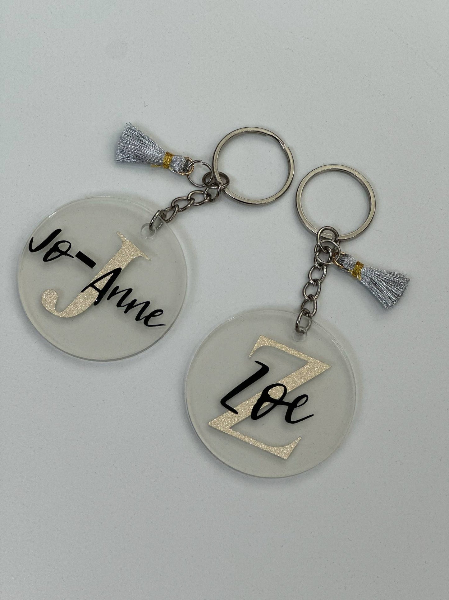 Personalised Name Keychain with Tassel