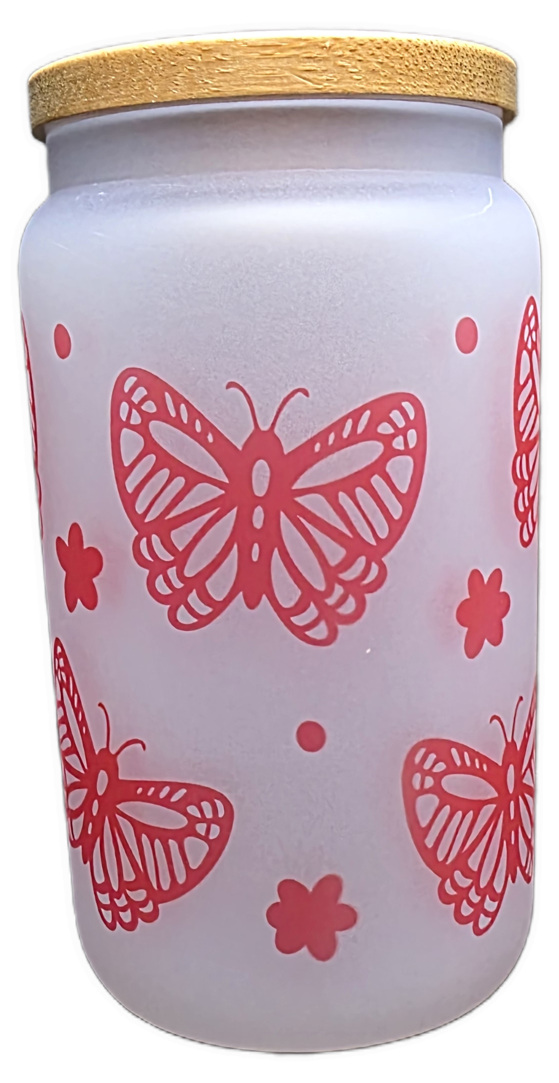 🦋 Pink Butterfly Dreams Libby Glass