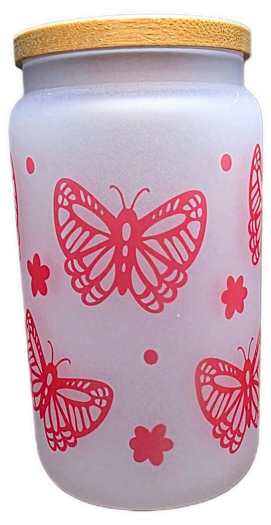 🦋 Pink Butterfly Dreams Libby Glass