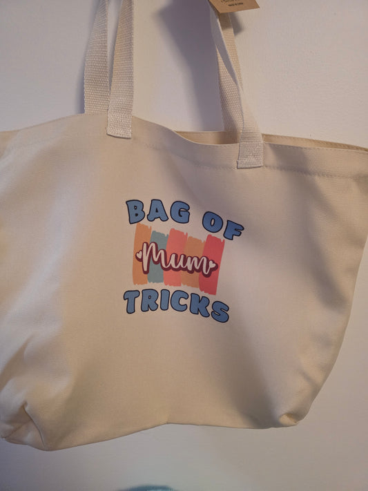 "Bag of Mum Tricks" Tote Bag