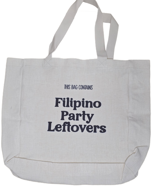 Filipino Party Leftovers Tote Bag
